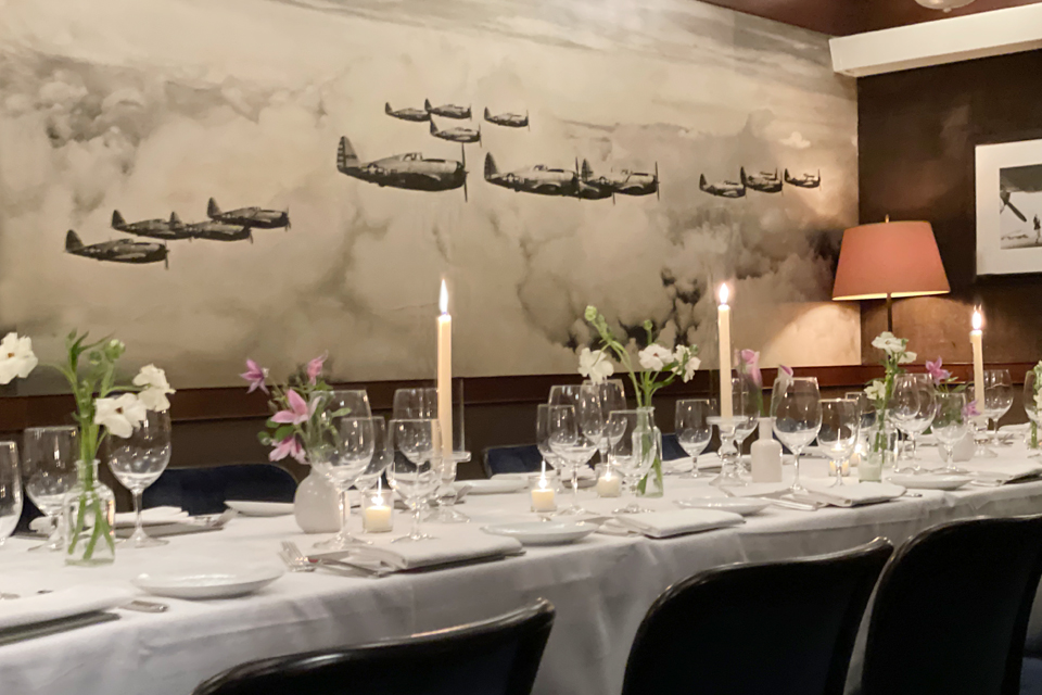 Patroon Airplane Room, Private Events