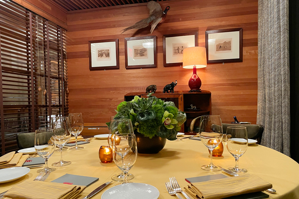 Patroon Humidor Room, Private Events